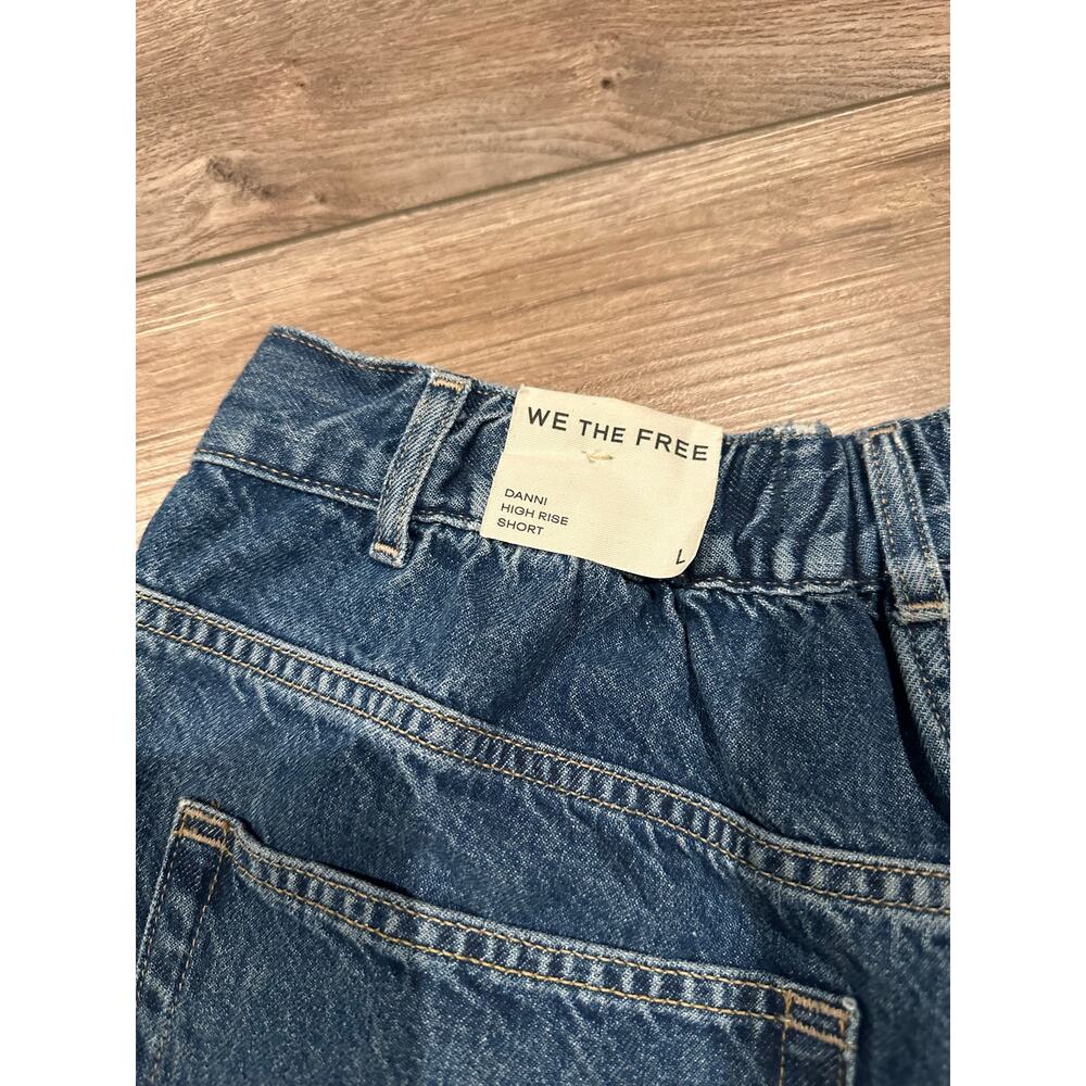 Free People Danni Shorts in Stargaze size LARGE NWT - Picture 8 of 11